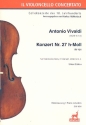 Konzert h-Moll Nr.27 RV424 fr Violoncello solo, 2 Violinen, Viola und Bc fr Violoncello und Klavier