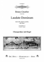 Laudate Dominum fr gem Chor und Orgel (Soli ad lib) Partitur