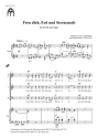 Freu dich Erd und Sternenzelt fr gem Chor (SATB) und Orgel Partitur