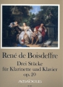 3 Stcke op.20 fr Klarinette und Klavier