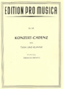 Konzert-Cadenz fr Tuba und Klavier