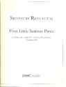 First little serious Pieces for piccolo,oboe, trumpet, clarinet and baritone saxophone score and parts