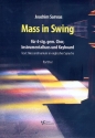 Mass in Swing fr gem Chor, Keyboard und Bass Partitur (en)