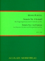 Sonate h-Moll Nr.1 fr 4 Fagotte und Kontrafagott (Cembalo ad lib) Partitur und Stimmen