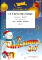 18 Christmas Songs fr 4 Saxophone (Klavier/Orgel ad lib) Partitur und Stimmen