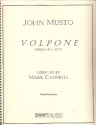 Volpone  vocal score (en)