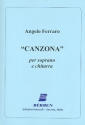 Canzona per soprano e chitarra partitura