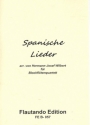 12 spanische Lieder fr 4 Blockflten (SATB) Partitur und Stimmen