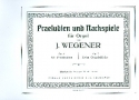 11 Prludien und Nachspiele op.1 fr Orgel