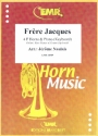 Frre Jacques for 4 horns and piano (keyboard) (rhythm group ad lib) score and parts