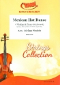 Mexican hat Dance for 4 violins and piano (keyboard) (rhythm group ad lib) score and parts