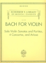 Bach for Violin for violin (some with piano)