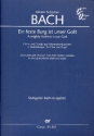 Ein feste Burg ist unser Gott fr gem Chor und Orgel Partitur (dt/en)