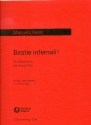 Bestie infernali fr Violine, Violoncello und Klavier Stimmen