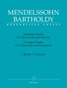 Smtliche Werke fr Violoncello und Klavier (Band 1 und 2)