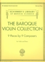 The baroque Violin Collection for violin and piano