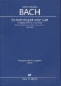 Ein feste Burg ist unser Gott (Erste Leipziger Fassung, Rekonstruktion Kantate Nr.80 BWV80b Klavierauszug (dt/en)