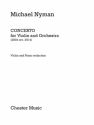 CH70235 Concerto for violin and orchestra violin