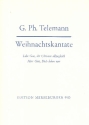 Weihnachtskantate fr Soli (STB), Doppelchor, Orchester, Orgel Partitur und Stimmen (Streicher 1-1-1-1)