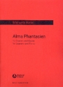 Alma-Phantasien: fr Sopran und Klavier Partitur