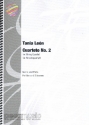 Cuarteto No.2 fr 2 Violinen, Viola und Violoncello Partitur und Stimmen