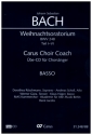 Weihnachtsoratorium BWV248 Teil 1-6   3 Playalong-CD's Chorstimme Basso