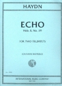 Echo Hob.II,39 for 2 trumpets score