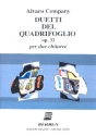 Duetti del quadrifoglio op.32 per 2 chitarre 2 partiture