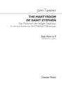 CH83226-01 The Martydrom of St. Stephen for mixed chorus, horn and organ horn part