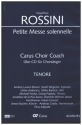 Petite messe solennelle fr Soli, gem Chor, Orchester 3 Playalong-CD's - (Chorstimme Tenor)