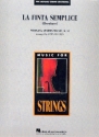 La finta semplice Overture for string orchestra score, set of parts (8-8-(4)-4-4-4) and piano,