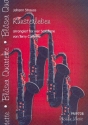 Knstlerleben fr 4 Saxophone (AATT) Partitur und Stimmen