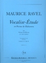 Vocalise-tude en forme de Habanera fr Violine und Klavier