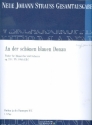 An der schnen blauen Donau op.314 RV314bisA/B/C fr Mnnrchor und Orchester Partitur