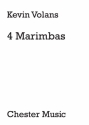 CH85690 Four Marimbas for 4 marimbas score and parts