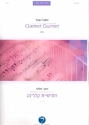 Quintet for clarinet, 2 violins, viola dna violoncello score and parts