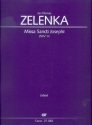 Missa Sancti Josephi ZWV14 fr Soli, gem Chor und Orchester Partitur