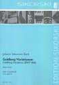 Goldberg-Variationen BWV988 fr Streichquartett Partitur und Stimmen