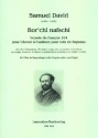 Bor'chi nafschi fr Sopran (Frauenchor unisono) und Orgel Partitur (hebr)