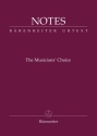 Notizbuch Notes - The Musician's Choice Umschlag Beethoven-aubergine (Mindestabnahme 10 Stk)