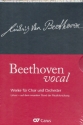 Beethoven vocal Werke fr Chor und Orchester Studienpartitur (5 Bnde im Schuber)