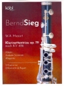 Klarinettentrio op.79 fr 3 Klarinetten (2 Klarinetten und Fagott) Partitur und Stimmen