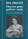 Ouevres pour guitare seule