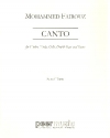 Canto for violin, viola, cello, double bass and piano parts