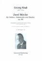 2 Stcke op.82 fr Violine, Violoncello und Klavier Stimmen