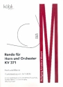 Rondo KV371 fr Horn und Orchester fr Horn und Klavier