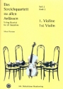 Das Streichquartett zu allen Anlssen Band 2 fr 2 Violinen, Viola und Violoncello Stimmen