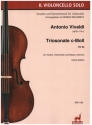 Triosonate c-Moll RV83 fr Violine, Violoncello und Bc Partitur und Stimmen (Bc ausgesetzt)