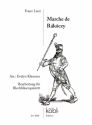 Marche de Rkczy fr 2 Trompeten, Horn, Posaune und Bassposaune Partitur und Stimmen