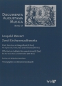 4 Kirchenmusikwerke fr Gesang (SATB) und Orchester Partitur und kritischer Bericht